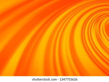 Light Orange vector blurred bright pattern. A vague abstract illustration with gradient. The blurred design can be used for your web site.