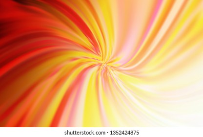 Light Orange vector blurred bright texture. A completely new colored illustration in blur style. New style for your business design.