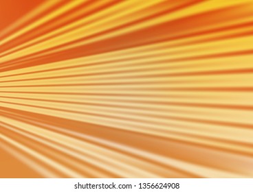 Light Orange vector blurred bright background. Creative illustration in halftone style with gradient. The background for your creative designs.