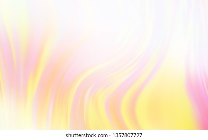 Light Orange vector blurred bright texture. Glitter abstract illustration with gradient design. Elegant background for a brand book.