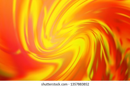 Light Orange vector blurred bright template. Colorful illustration in abstract style with gradient. Completely new design for your business.
