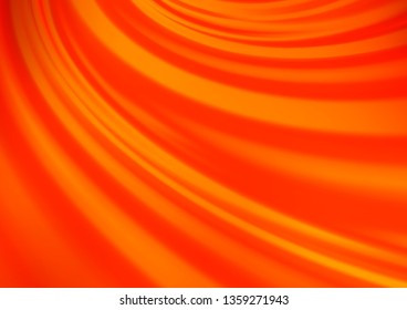 Light Orange vector blurred bright background. A vague abstract illustration with gradient. The template can be used for your brand book.