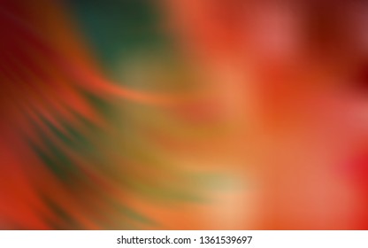Light Orange vector blurred bright template. A completely new colored illustration in blur style. The best blurred design for your business.
