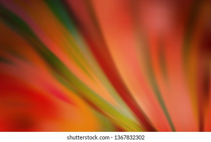 Light Orange vector blurred bright pattern. Colorful illustration in abstract style with gradient. The best blurred design for your business.