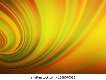 Light Orange vector blurred bright background. Colorful illustration in blurry style with gradient. A new texture for your design.