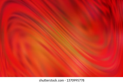 Light Orange vector blurred bright template. Shining colored illustration in smart style. Smart design for your work.