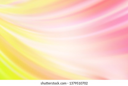 Light Orange vector blurred bright texture. Glitter abstract illustration with gradient design. Elegant background for a brand book.