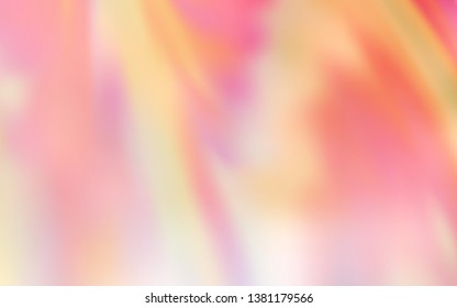 Light Orange vector blurred bright pattern. An elegant bright illustration with gradient. Smart design for your work.