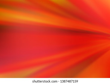 Light Orange vector blurred bright background. Colorful illustration in blurry style with gradient. The elegant pattern for brand book.