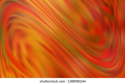 Light Orange vector blurred bright pattern. Abstract colorful illustration with gradient. New way of your design.