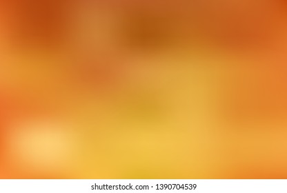 Light Orange vector blurred bright template. Glitter abstract illustration with gradient design. Smart design for your work.