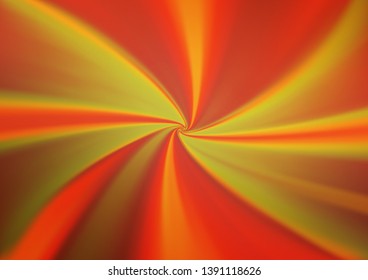 Light Orange vector blurred bright pattern. An elegant bright illustration with gradient. The blurred design can be used for your web site.