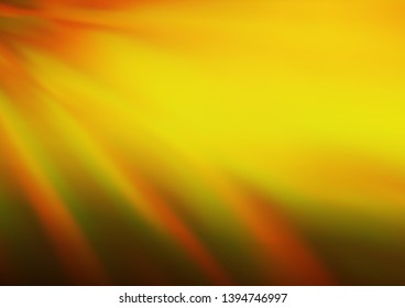 Light Orange vector blurred bright template. An elegant bright illustration with gradient. Brand new design for your business.
