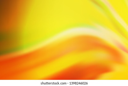 Light Orange vector blurred bright template. New colored illustration in blur style with gradient. Completely new design for your business.