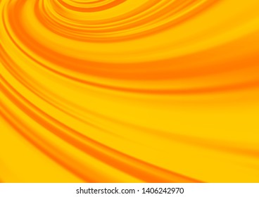 Light Orange vector blurred bright template. Creative illustration in halftone style with gradient. The template can be used for your brand book.