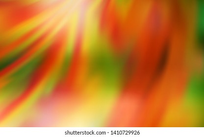Light Orange vector blurred bright template. An elegant bright illustration with gradient. Elegant background for a brand book.