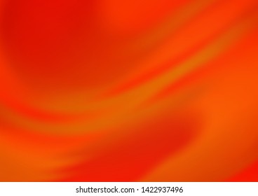 Light Orange vector blurred bright pattern. Colorful illustration in blurry style with gradient. The elegant pattern for brand book.