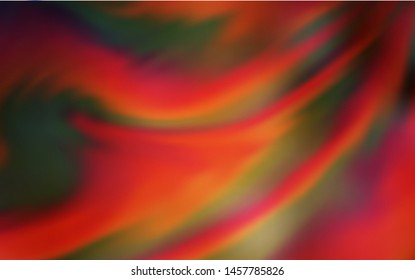 Light Orange vector blurred bright texture. Colorful illustration in abstract style with gradient. Smart design for your work.