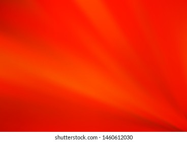 Light Orange vector blurred bright template. Colorful abstract illustration with gradient. The elegant pattern for brand book.