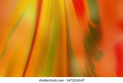 Light Orange vector blurred bright template. Glitter abstract illustration with gradient design. New style for your business design.