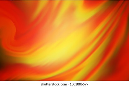 Light Orange vector blurred bright pattern. New colored illustration in blur style with gradient. Elegant background for a brand book.