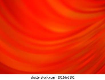 Light Orange vector blurred bright template. Colorful abstract illustration with gradient. The template for backgrounds of cell phones.