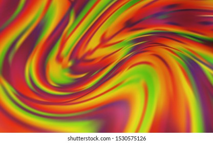 Light Orange vector blurred bright pattern. New colored illustration in blur style with gradient. New design for your business.