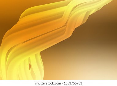 Light Orange vector blurred bright template. A completely new colored illustration in blur style. New style design for your brand book.