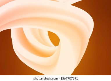 Light Orange vector blurred bright texture. Colorful illustration in abstract style with gradient. Completely new design for your business.