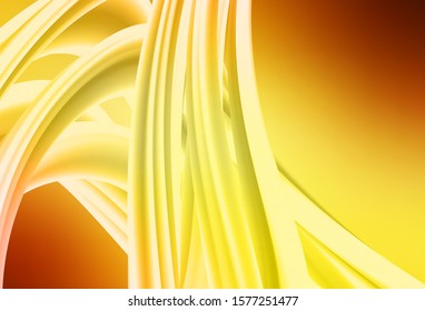 Light Orange vector blurred bright texture. An elegant bright illustration with gradient. New way of your design.
