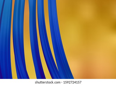 Light Orange vector blurred bright template. A completely new colored illustration in blur style. Background for designs.