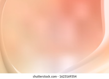 Light Orange vector blurred bright pattern. Glitter abstract illustration with gradient design. The best blurred design for your business.