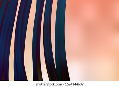 Light Orange vector blurred bright texture. Colorful abstract illustration with gradient. Blurred design for your web site.