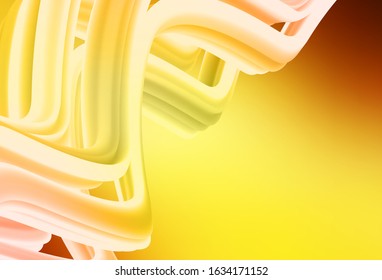 Light Orange vector blurred bright texture. A completely new colored illustration in blur style. Background for designs.