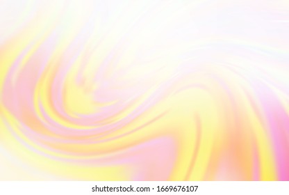 Light Orange vector blurred bright template. A completely new colored illustration in blur style. The best blurred design for your business.
