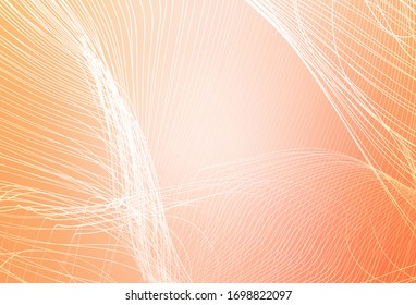 Plantilla brillante vectorial naranja difuminada. Ilustración creativa en estilo de medio tono con degradado. Nuevo diseño para su negocio.