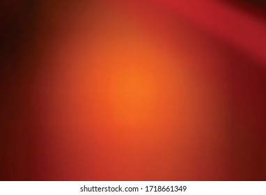 Hell Orange, Vektorunscharfe, helle Vorlage. Abstrakte farbige Illustration mit Farbverlauf. Eine neue Art von Design.