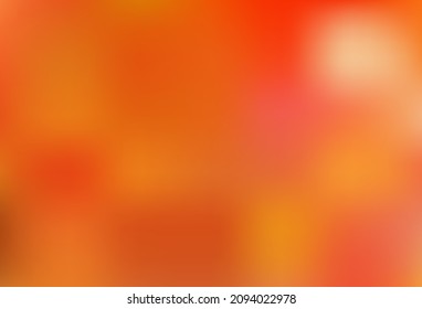 El vector naranja claro difuminó el patrón brillante. Ilustración colorida brillante en un estilo completamente nuevo. Nuevo estilo para su diseño de negocio.