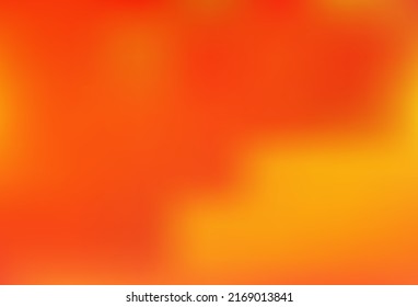 Hellorangefarbener, unscharfer, heller Hintergrund. Farbige Illustration in einem neuen Stil. Bestes unscharfes Design für Ihr Unternehmen.