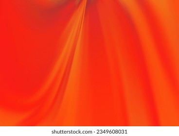 Light Orange vector blurred bright pattern. Modern geometrical abstract illustration with gradient. A completely new template for your design.