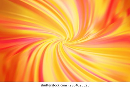 Light Orange vector blurred bright texture. A completely new colored illustration in blur style. Background for designs.