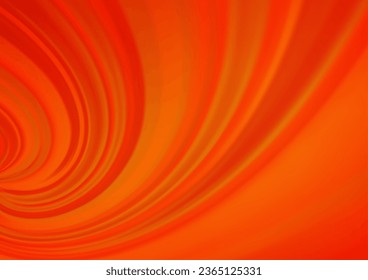 Light Orange vector blurred bright pattern. Creative illustration in halftone style with gradient. The blurred design can be used for your web site.