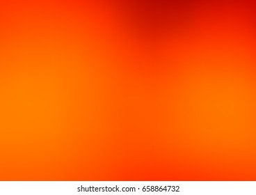 Light Orange vector blurred bright background. Creative illustration in halftone style with gradient. Brand-new style for your business design.