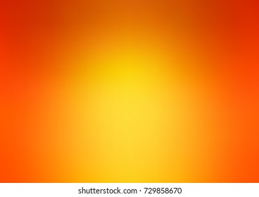 Light Orange vector blurred bright template. A completely new color illustration in a vague style. The completely new template can be used for your brand book.