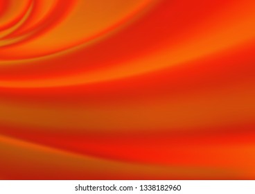 Light Orange vector blurred and colored template. An elegant bright illustration with gradient. The best blurred design for your business.