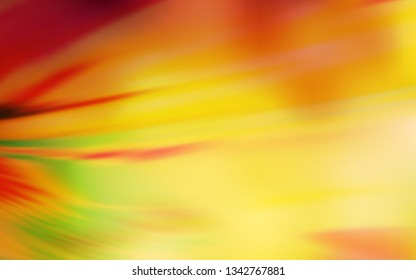 Light Orange vector blurred and colored pattern. Colorful abstract illustration with gradient. Completely new design for your business.
