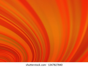 Light Orange vector blurred and colored template. Shining colorful illustration in a Brand new style. A completely new template for your design.