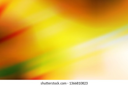 Light Orange vector blurred and colored pattern. New colored illustration in blur style with gradient. New way of your design.