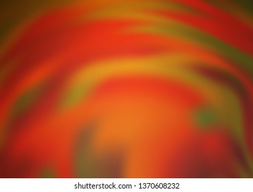 Light Orange vector blurred and colored template. Colorful abstract illustration with gradient. The blurred design can be used for your web site.