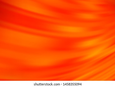 Light Orange vector blurred and colored background. Modern geometrical abstract illustration with gradient. The background for your creative designs.